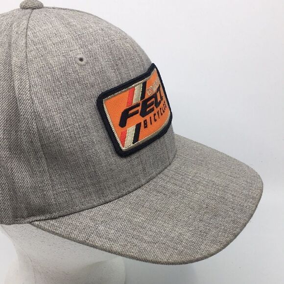 Felt Bicycles Retro Vintage Inspired hat baseball cap in Heathered Tan SnapBack - Picture 9 of 15